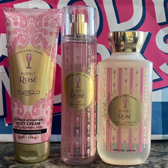 Bath & Body Works Bubbly Rose set - Picture 2 of 4